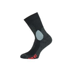 Lasting HOC 005 černá hockey ponožky Velikost: (46-49) XL ponožky