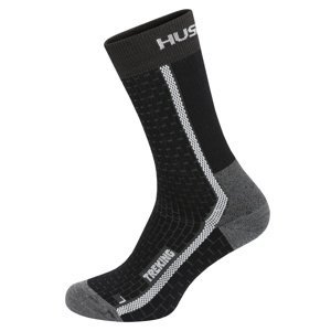 Husky Ponožky Treking black/grey Velikost: M (36-40) ponožky