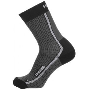 Husky Ponožky  Treking antracit/šedá Velikost: L (41-44) ponožky