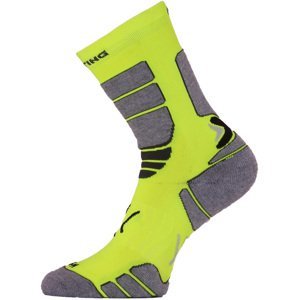 Lasting ILR 108 žlutá Středně dlouhá inlinová ponožka Velikost: (34-37) S ponožky
