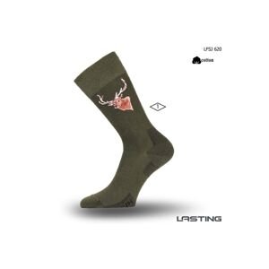 Lasting S motivem jelena LFSJ 620 Velikost: (46-49) XL ponožky