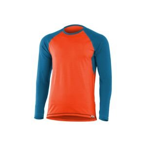 Lasting pánské merino triko MARIO oranžové Velikost: L pánské triko