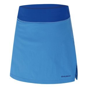 Husky Dámská funkční sukně se šortkami Flamy L blue Velikost: L dámské sukně se šortkami