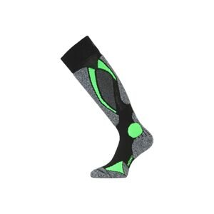 Lasting SWC 906 černá merino ponožky lyžařské Velikost: (46-49) XL ponožky