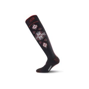 Lasting SWN 903 černá lyžařské ponožky Velikost: (46-49) XL ponožky