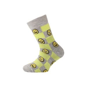 Lasting dětské merino ponožky TJE žluté Velikost: (29-33) XS ponožky