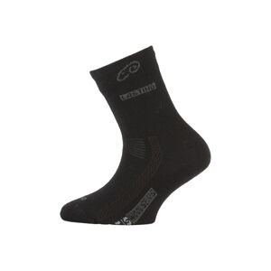 Lasting TJS 900 černá merino ponožka junior slabší Velikost: (24-28) XXS ponožky