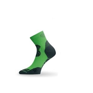 Lasting TKI 608 zelená trekingová ponožka Velikost: (34-37) S ponožky