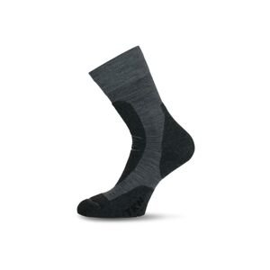 Lasting funkční ponožky TKN šedé Velikost: (46-49) XL unisex ponožky
