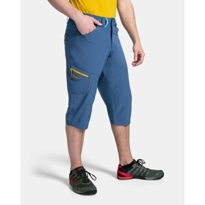 Kilpi OTARA-M Tmavě modrá Velikost: XS pánské outdoorové 3/4 kalhoty