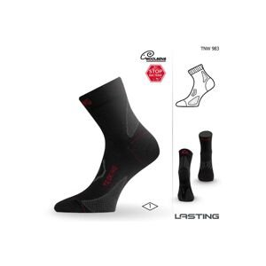 Lasting TNW 983 černá merino ponožka Velikost: (46-49) XL ponožky