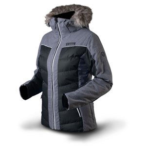 Trimm Cortina Black / Grey Melange Velikost: XXL dámská bunda