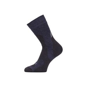 Lasting TRP 598 modrá středně silná trekingová ponožka Velikost: (46-49) XL ponožky