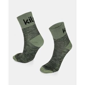 Kilpi SPEED-U Tmavě zelená Velikost: 39 unisex běžecké ponožky