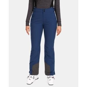 Kilpi ELARE-W Tmavě modrá Velikost: 40 short dámské kalhoty