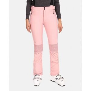 Kilpi DIONE-W Světle růžová Velikost: 36 dámské lyžařské kalhoty