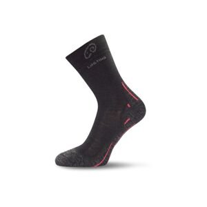 Lasting WHI 900 černé vlněné ponožky Velikost: (34-37) S ponožky
