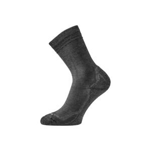 Lasting WHI 909 černé vlněné ponožky Velikost: (42-45) L ponožky
