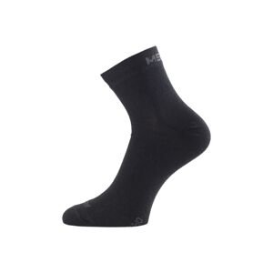 Lasting WHO 900 černé ponožky z merino vlny Velikost: (46-49) XL ponožky