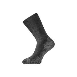 Lasting WSM 909 černé vlněné ponožky Velikost: (38-41) M ponožky