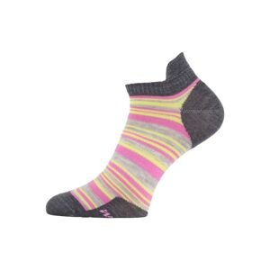Lasting WWS 504 růžové vlněné ponožky Velikost: (34-37) S ponožky