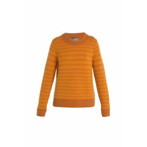 Dámský merino svetr ICEBREAKER Wmns Waypoint Crewe Sweater, Earth/Solar velikost: XS