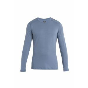 Pánské merino triko dlouhý rukáv ICEBREAKER Mens 200 Oasis LS Crewe, Kyanite velikost: XL