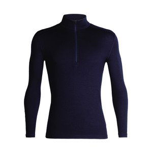 Pánské triko ICEBREAKER Mens 260 Tech LS Half Zip, Midnight Navy velikost: XL