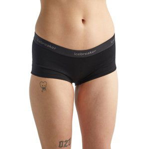 Dámské kalhotky ICEBREAKER Wmns 200 Oasis Boy shorts, Black velikost: XS