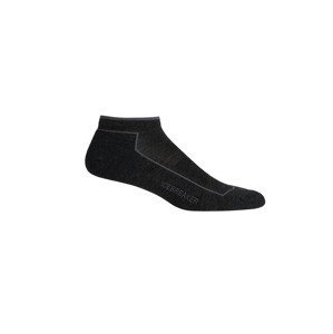 Pánské merino ponožky ICEBREAKER Mens Hike_Cool-Lite Low Cut, Jet HTHR velikost: 47-49 (XL)
