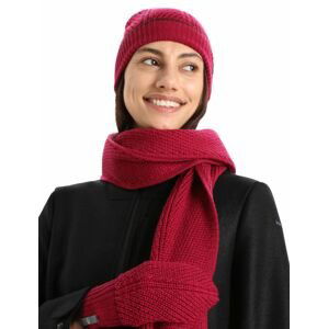 šála ICEBREAKER Adult Waypoint Scarf, Cherry/Espresso velikost: OS (UNI)