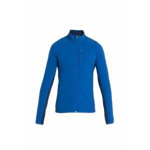 ICEBREAKER Mens Descender LS Zip, Lazurite/Royal Navy velikost: S