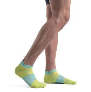 ICEBREAKER Mens Merino Run+ Ultralight Micro, Hyper/Aura velikost: XL