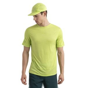 ICEBREAKER Mens Merino 125 ZoneKnit™ Energy Wind SS Tee, Hyper velikost: L