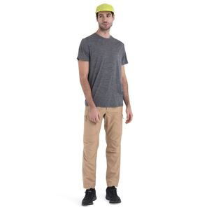 ICEBREAKER Mens Merino 150 Tech Lite III SS Tee, Gritstone Heather velikost: S