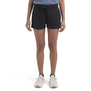 ICEBREAKER Wmns Merino Crush II Shorts, Black velikost: XS