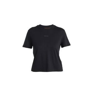 ICEBREAKER Wmns Merino 150 Tech Lite III SS Crop Tee, Black velikost: M