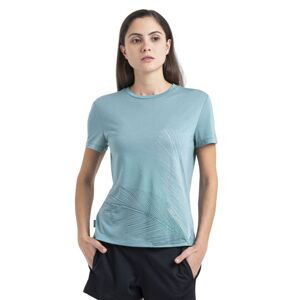 ICEBREAKER Wmns Merino Core SS Tee Plume, Cloud Ray velikost: XL