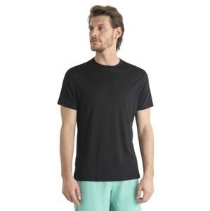 ICEBREAKER Mens Merino 125 Cool-Lite™ Sphere III SS Tee, Black velikost: XL