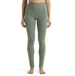 ICEBREAKER Wmns 200 Sonebula Leggings, Lichen/Hyper/Cb velikost: M