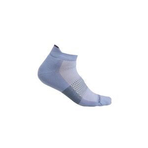 Pánské merino ponožky ICEBREAKER Mens Multisport Light Micro, Kyanite/Graphite/Dawn velikost: 44,5-46,5 (L)