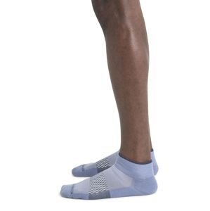 Pánské merino ponožky ICEBREAKER Mens Multisport Light Mini, Kyanite/Graphite/Dawn velikost: 39-41,5 (S)