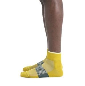 Pánské merino ponožky ICEBREAKER Mens Multisport Light Mini, Lux/Lucid/Fathom Green velikost: 44,5-46,5 (L)
