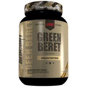 Redcon1 Green Beret Vegan Protein 1128 g - arašídové máslo