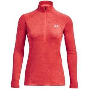 Lehká dámská mikina Under Armour New Tech 1/2 Zip - Twist - beta - M - 1320128-628