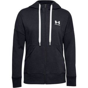 Dámská mikina Under Armour Rival Fleece FZ Hoodie - black - S - 1356400-001