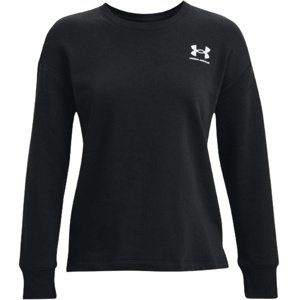 Dámská mikina Under Armour Rival Fleece Oversize Crew - black - M - 1369423-001