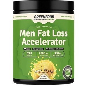 GreenFood Performance Men Fat Loss Accelerator 420 g - meloun VÝPRODEJ 8.12.2023
