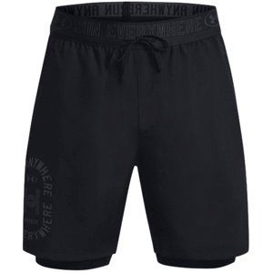 Pánské běžecké kraťasy Under Armour Run Anywhere Short - black - XL - 1379294-001