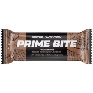Scitec Nutrition Scitec Prime Bite 50 g - Fudge Brownie PROŠLÉ DMT 10.11.2023